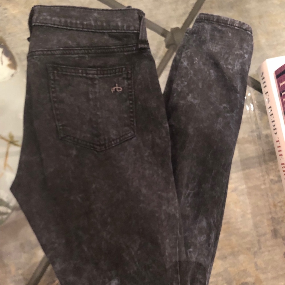 Rag and bone legging tie dye jean